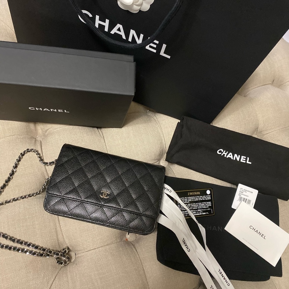 Black Caviar Chanel WOC - Picture 3 of 8